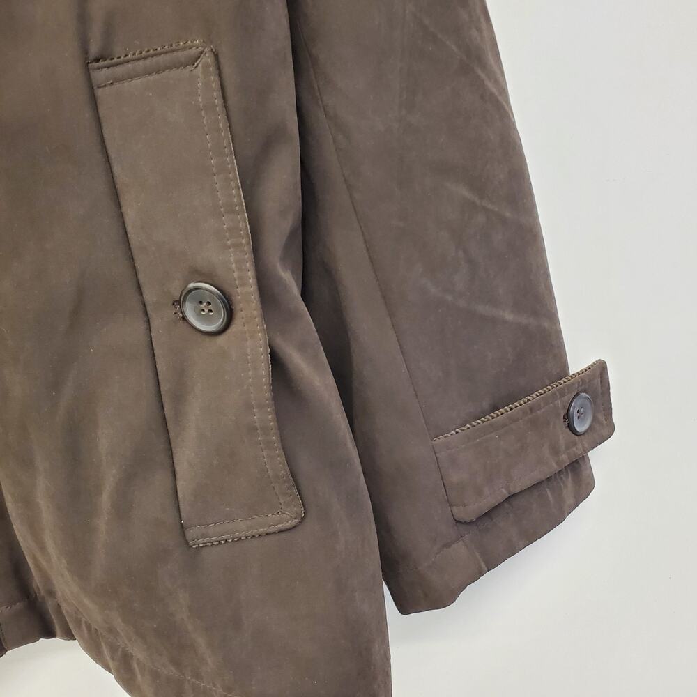 London Fog Jacket Mens XL Brown Barn Chore Coat Corduroy Collar - Picture 5 of 16